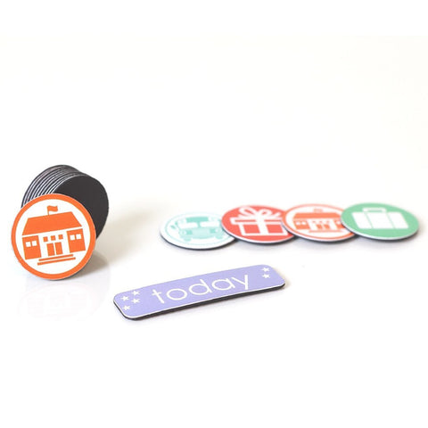 "My Lil' Schedule" Accessory Pack for Co-Parenting Calendar - Enlightened Littles, Inc.
 - 1