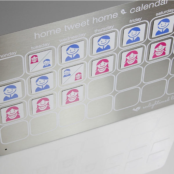 "Home Tweet Home" Parenting Time Calendar - Enlightened Littles, Inc.
 - 2